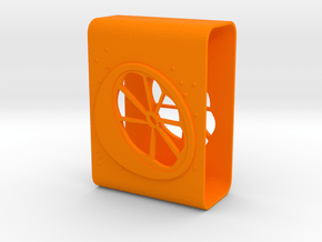 Sleeve for Macbook Pro 15 charger in Orange Processed Versatile Plastic