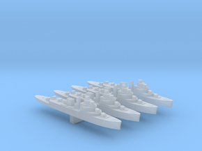 4pk HNLMS Van Kinsbergen sloop 1:5000 WW2 in Smooth Fine Detail Plastic