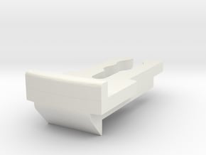 Dranzer F base clip in White Natural Versatile Plastic
