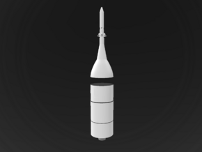 Orion Launch Abort 2 in White Natural Versatile Plastic: 6mm