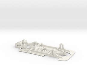 Chassis for Fly Porsche 908 Flunder (AiO-S_Aw) in White Natural Versatile Plastic