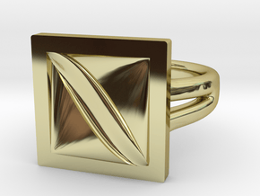 Ring of life in 18k Gold Plated Brass: 11 / 64