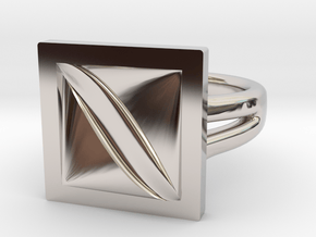 Ring of life in Rhodium Plated Brass: 11 / 64