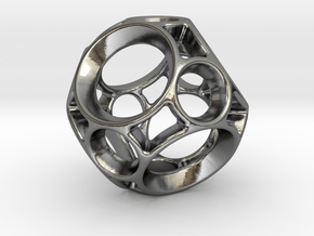 GENESA CIRCLE DANCE in Polished Silver