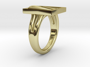 Ring of life in 18k Gold Plated Brass: 11.5 / 65.25