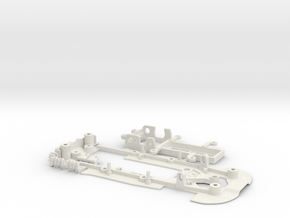 F 488 Chassis Kit CBC1334 in White Natural Versatile Plastic