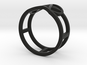 Coven | Ring in Black Premium Versatile Plastic: 7 / 54