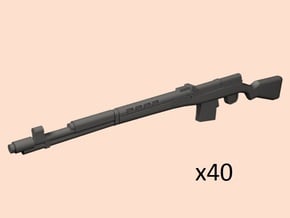1/35 SVT-40 rifles in Tan Fine Detail Plastic