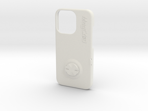 iPhone 13 Pro Garmin Mount Case in White Premium Versatile Plastic