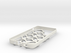“Psyche -1” case for iPhone 12 mini in White Premium Versatile Plastic