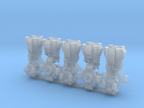 5 inter Squad1 Armored legs in Tan Fine Detail Plastic