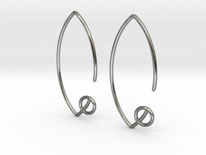 Circle Leafy in Polished Silver