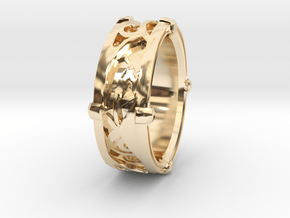 Filigree Ring in 14K Yellow Gold: 11.5 / 65.25