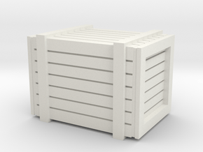 HO/OO Medium Crate load of 1 in White Natural Versatile Plastic