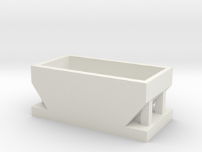 minis hopper 2 in White Natural Versatile Plastic