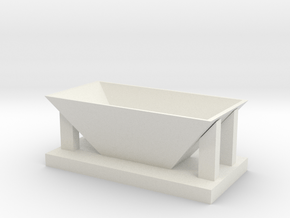 minis hopper 3 in White Natural Versatile Plastic