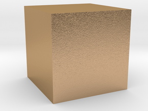 Cubic Centimeter in Natural Bronze