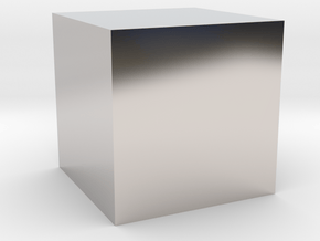 Cubic Centimeter in Platinum