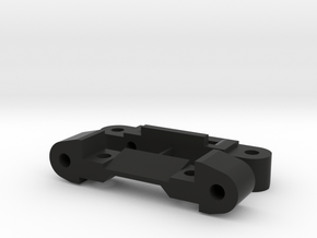 Kyosho Lazer ZX-S Lower Arm Mounts FR, RR in Black Natural Versatile Plastic