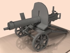 1/35 Maxim 1910 machine gun in Tan Fine Detail Plastic
