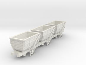a-76-chaldron-wagon in White Natural Versatile Plastic
