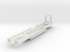 N09B - LRZ Water Tank - Chassis in White Natural Versatile Plastic