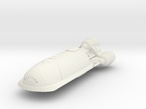 SW CSS-1 Corellian Shuttle in White Natural Versatile Plastic: 1:1000