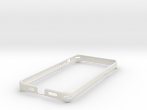 Bumper for iPhone13pro in White Natural Versatile Plastic
