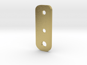 Little One - Master Chassis -Button Pannel in Natural Brass