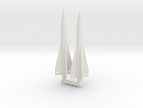 MIM-23 HAWK Missile in White Natural Versatile Plastic: 1:144