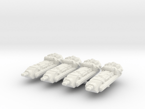 WE104A Sul Dofio-Apparso Heavy PD Frigate in White Natural Versatile Plastic