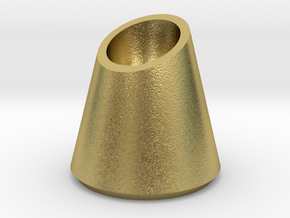 Xencelabs Dual Pen Stand in Natural Brass