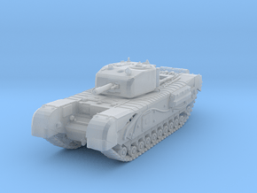 1/100 Mk IV Churchill V (95mm) TEST in Smooth Fine Detail Plastic