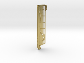 WarSabers Katarn V3 Board/RCP Cover P6 in Natural Brass
