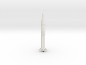 Saturn IB in White Natural Versatile Plastic: 1:160 - N