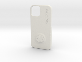 iPhone 13 Garmin Mount Case in White Premium Versatile Plastic