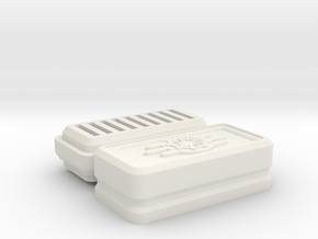 Bunker-Tec Micro SD Vault in White Natural Versatile Plastic