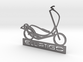 ElliptiGO ornament in Polished Nickel Steel