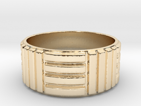 Men's Parkay Ring in 14K Yellow Gold