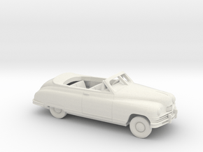 1/43 1948-50 Packard Super Eight Convertible Kit in White Natural Versatile Plastic