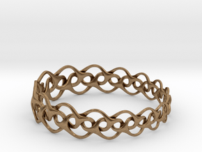 Bracelet I Medium in Natural Brass