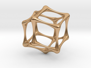 RHOMBIC DODECAHEDRON in Polished Bronze