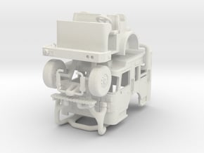 1/32 Spartan Gladiator 5 inch Roof in White Natural Versatile Plastic