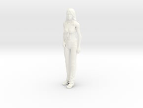 Charlies Angels - Tanya in White Processed Versatile Plastic