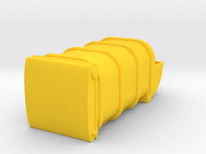 Müllpresscontainer offen 1:160 Spur N Scale in Yellow Processed Versatile Plastic