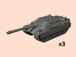 1/160 Jagdpanther in White Processed Versatile Plastic