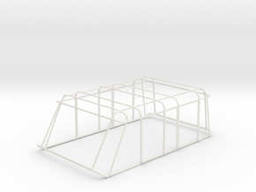Lost in Space Chariot 1.35 - Canopy Frame in White Natural Versatile Plastic