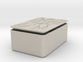 Cufflinks Box in Natural Sandstone