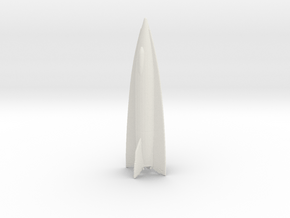 A9 ICBM Amerika Rakete in White Natural Versatile Plastic: 1:250