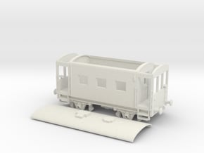 OO Tomy style JNR Yo 6000 Caboose Chain in White Natural Versatile Plastic